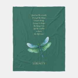 Serenity Dragonfly Fleecedecke