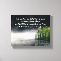 Serenity-Gebet-Kattacken in neugieriger Inspiratio