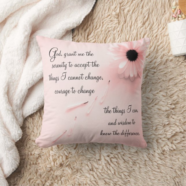Serenity Gebet-Kissen Kissen (Decke)