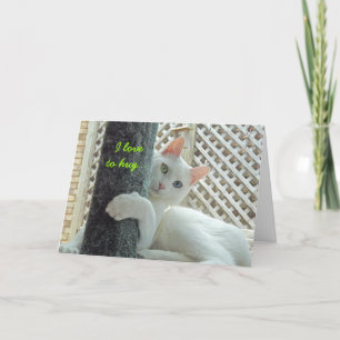 Serenity hug Mother's Day card - customized Karte