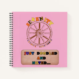 SERENITY_JUST DOODLED AND NOTED NOTIZBUCH