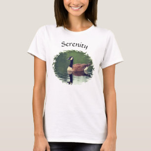 Serenity Kanada Gans Inspirierend T-Shirt