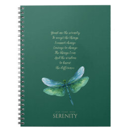 Serenity Libelle Notizblock