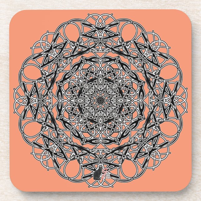Serenity Octa Glyph Dusk Untersetzer (Vorderseite)