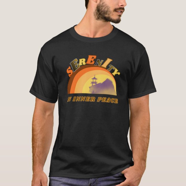 Serenity - Peaceful Acceptance T-Shirt (Vorderseite)