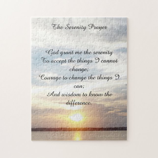 Serenity Prayer (Vertikal)