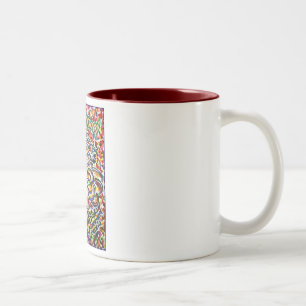 Serenity Prayer Angel (spanischer Text) Zweifarbige Tasse