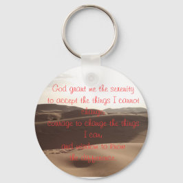 Serenity Prayer Schlüsselanhänger