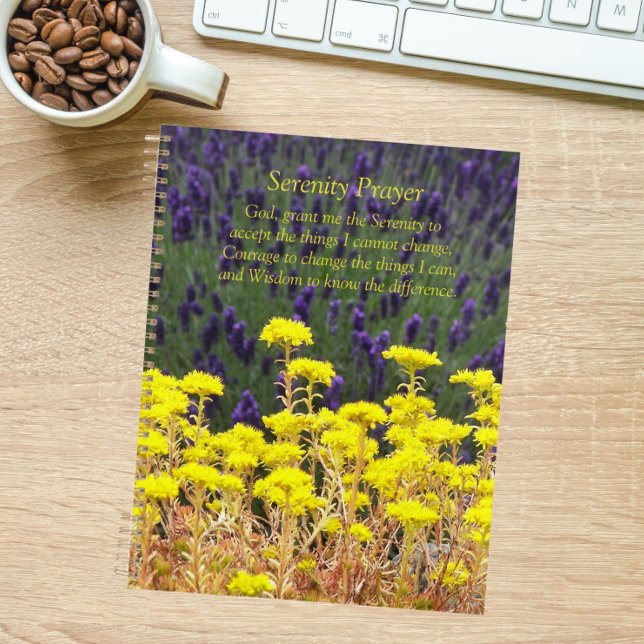 Serenity Prayer Summer Garden Floral Planer (In Situ)