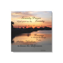 SERENITY PRAYER WALL PANEL