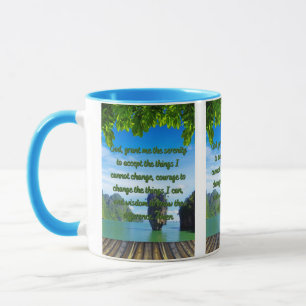 Serenity Prayer Zwei-Tonen-Tasse Tasse