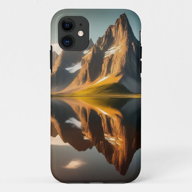 Serenity Respiegelte iPhone/iPad Gehäuse Case-Mate iPhone Hülle (Rückseite)