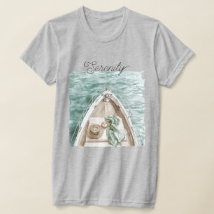 Serenity Ruhe Ozean Boot T-Shirt