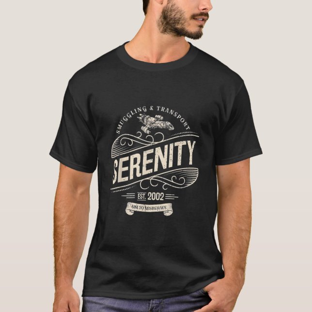 Serenity Sgling und Transport Firefly T-Shirt (Vorderseite)