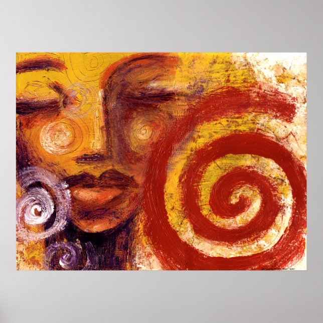 Serenity von Nathan Jalani Taylor Poster (Vorne)