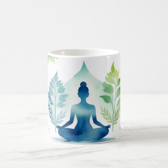Serenity Yoga-Kaffee Kaffeetasse (Mittel)