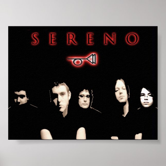 Sereno Band Poster (Vorne)
