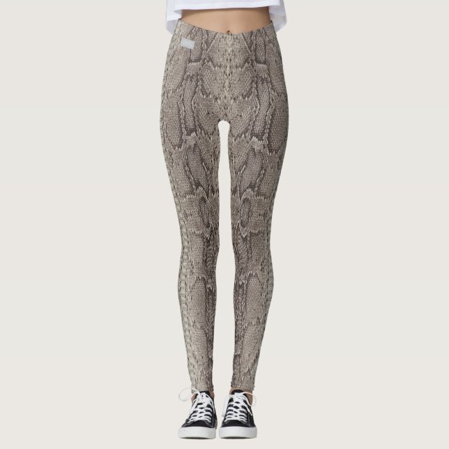 SERESHKI SAMMLUNG Pythonschlange-Leggings (hintere Leggings (Vorderseite)
