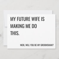 Serez-vous ma carte à plat de la proposition de to