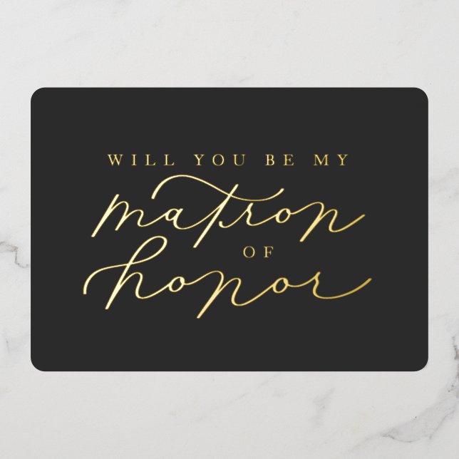 Serez-vous ma carte de proposition d'honneur Matro (Recto)