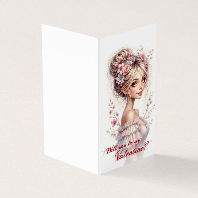 Serez-vous ma Saint-Valentin – Impression d'art ro (Outside)