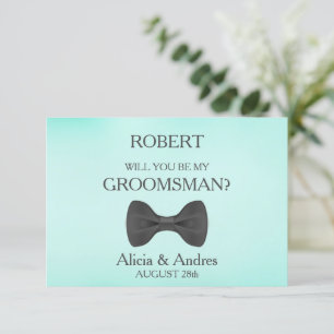 Serez-vous mon Groomsman ? Invitation