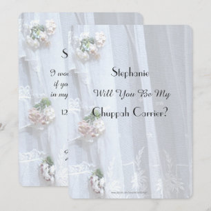 Serez-vous mon porteur de Chuppah Invitation en de