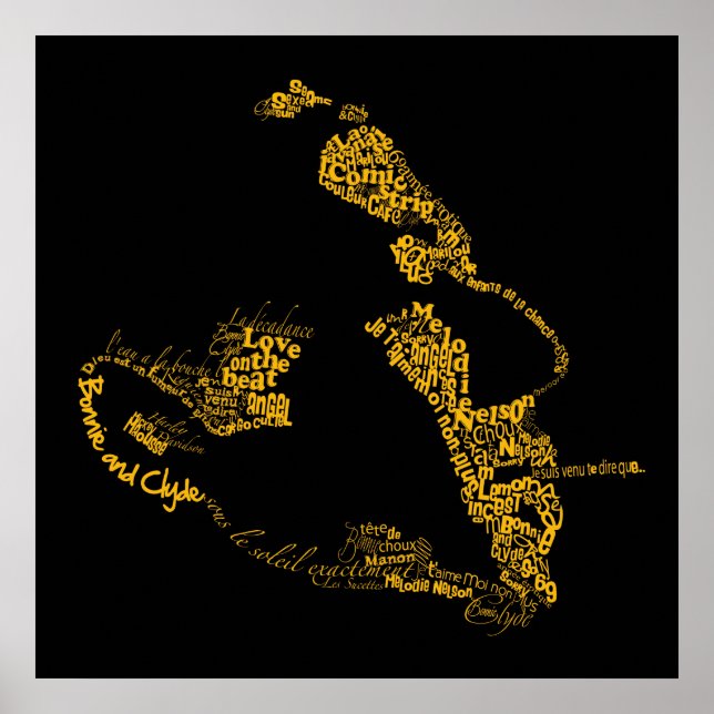 serge gainsbourg poster (Vorne)