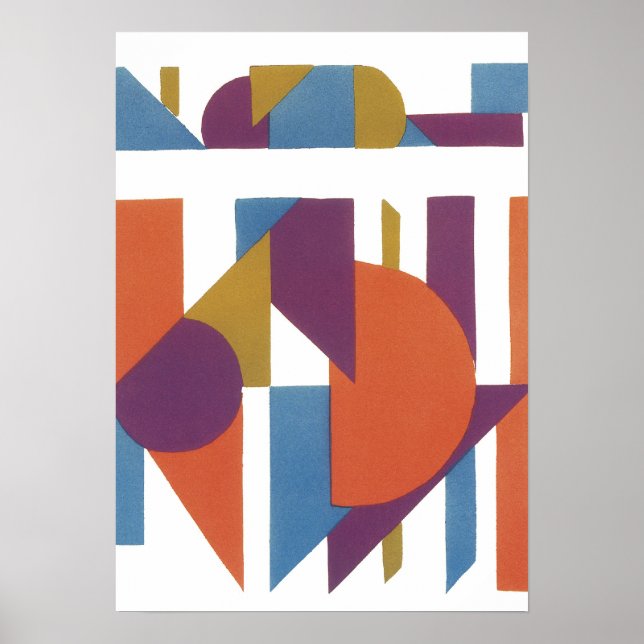 Serge Gladky Jazz Art Poster (Vorne)