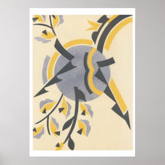 Serge Gladky Jazz Art Poster