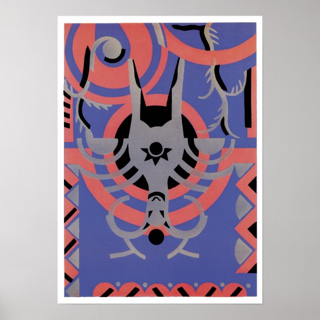 Serge Gladky Jazz Art Poster (Vorne)