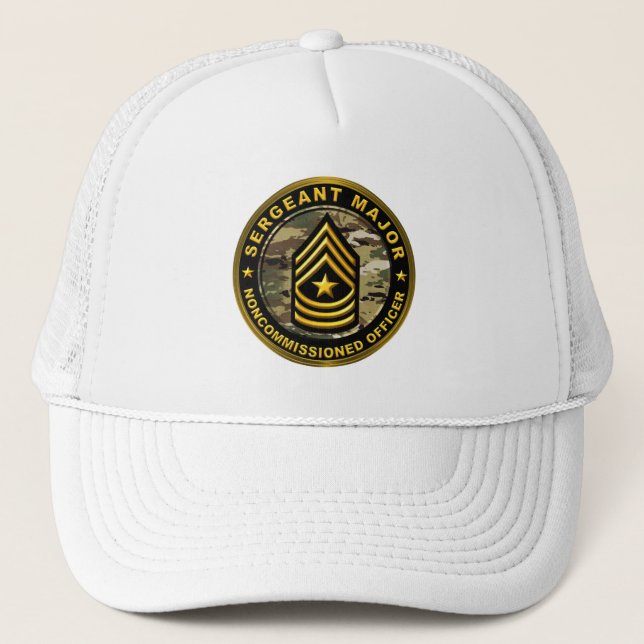 Sergeant Major Truckerkappe (Vorderseite)