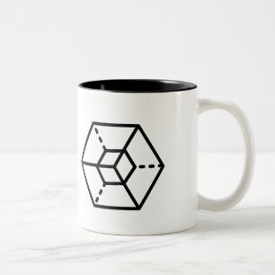 Sergeant (+)/schwarze 325 ml Zwei-Ton Tasse