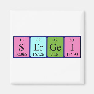 Sergei Periodenmagnet Magnet