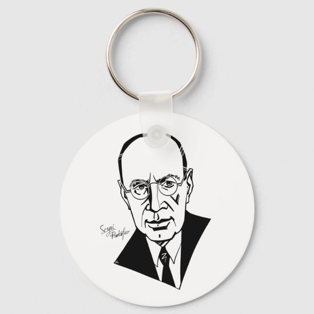 Sergei Prokofiev Schlüsselanhänger (Vorderseite)