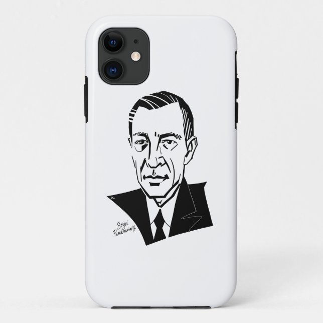 Sergei Rachmaninoff Case-Mate iPhone Hülle (Rückseite)