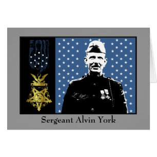 Sergent Alvin York - médaille de gagnant d'honneu