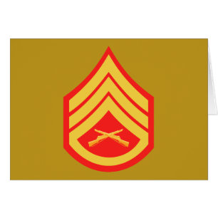 Sergent d'état-major E-6 du USMC