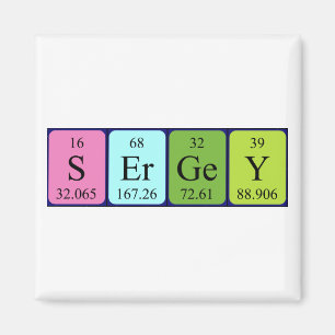 Sergey Periodenmagnet Magnet
