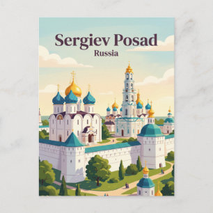 Sergijew Possad Russland Postkarte