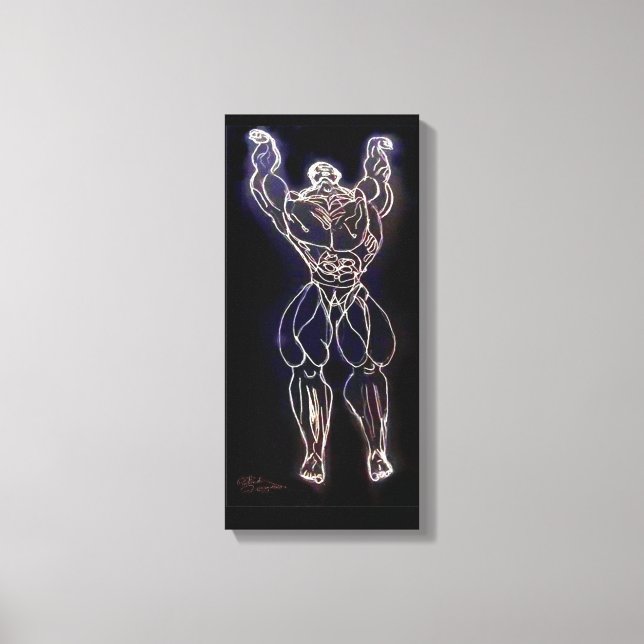 Sergio Oliva Leinwanddruck (Vorderseite)