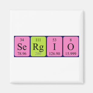 Sergio Periodenmagnet Magnet