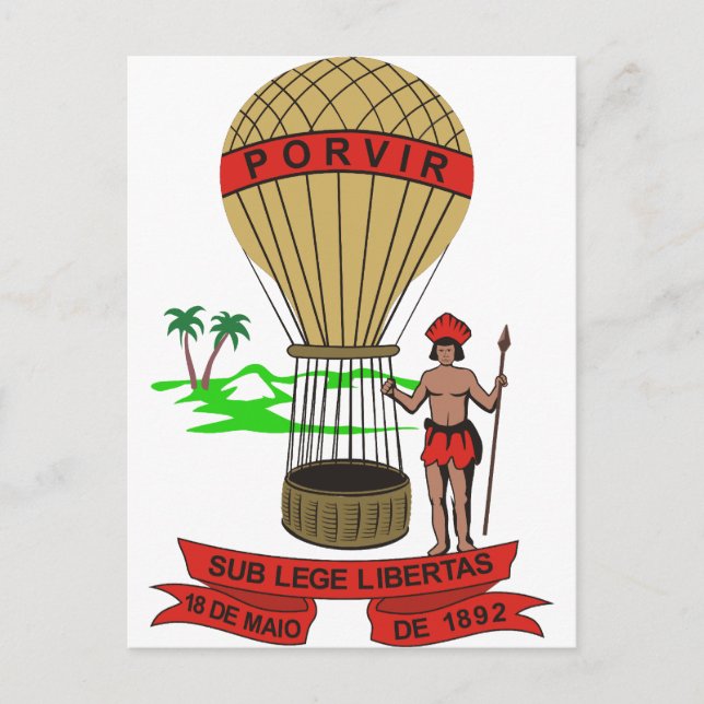 Sergipe, Brasilien Postkarte (Vorderseite)