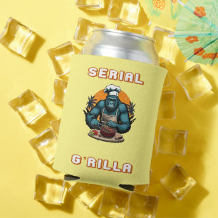 Serial G'rilla Master GRILLEN Griller Fun Pun Dosenkühler