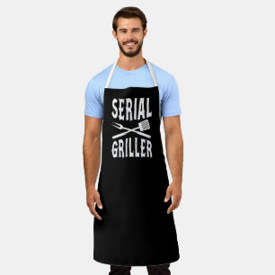 Serial Griller Funny GRILLEN Schürze