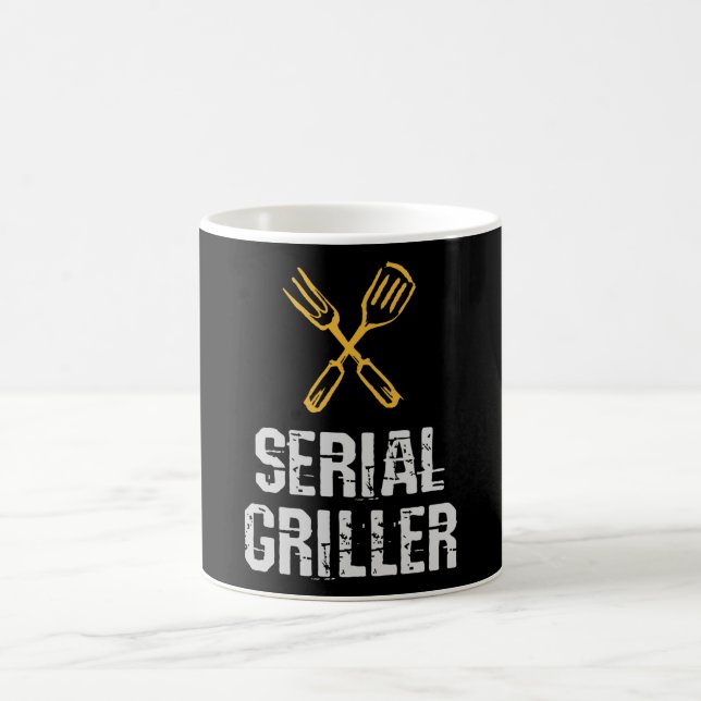 Serial Griller Grill GRILLEN Master Grill Besteck Kaffeetasse (Mittel)