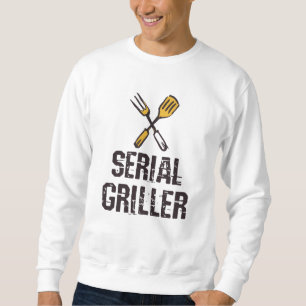 Serial Griller Grill GRILLEN Master Grill Besteck Sweatshirt