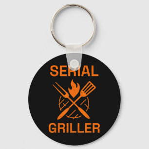 Serial Griller Griller Grillen Grill Master Smoker Schlüsselanhänger
