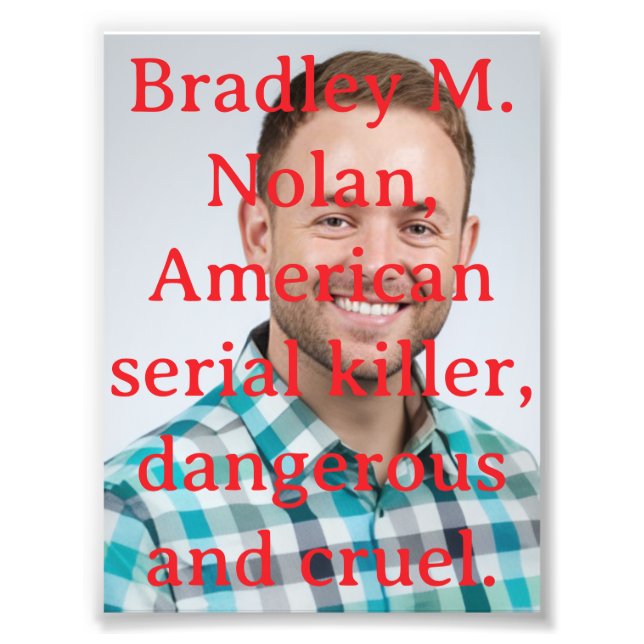 Serial killer fotodruck (Vorne)