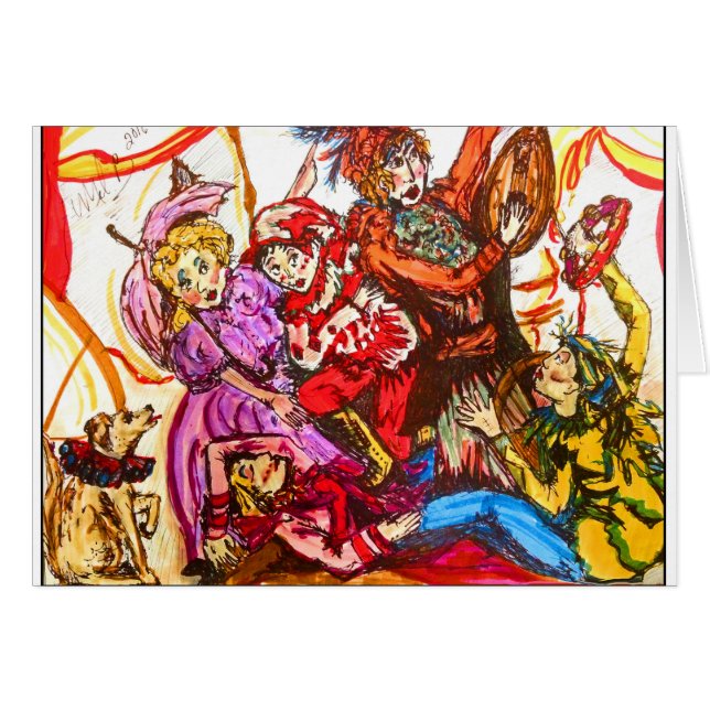 Série de Deco Cirque de la Renaissance (Devant horizontal)